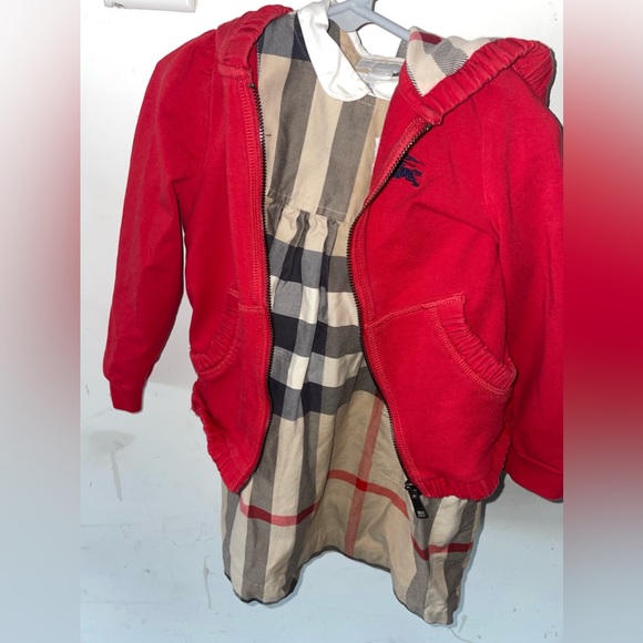 Children’s BURBERRY Zipper Hoodie